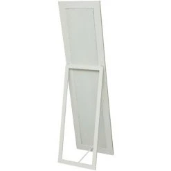 BISCOTTINI Miroir Au Sol Sur Pied Avec Finition Blanc Antique L44xPR3XH164 Cm -Miroir Soldes Boutique 18527565 5