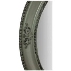 BISCOTTINI Miroir Mural à Accrocher Verticale/horizontale L54xPR3xH64 Cm Finition Gris Antique -Miroir Soldes Boutique 18527567 2