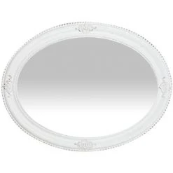 BISCOTTINI Miroir Mural à Accrocher Pour Suspension Verticale/horizontale L64xPR3xH84 Cm Finition Gris Antique -Miroir Soldes Boutique 18527579 3