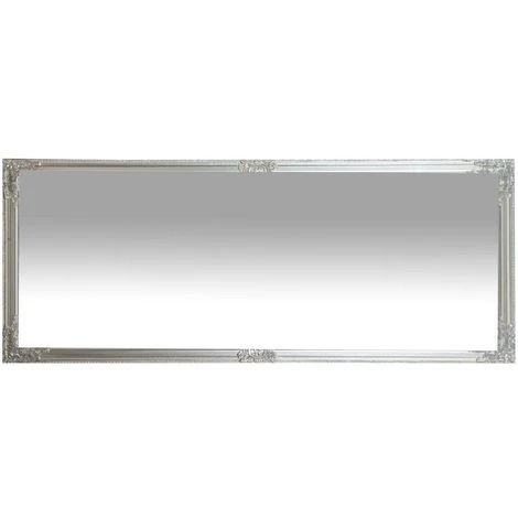 BISCOTTINI Miroir Mural à Accrocher Suspendu Vertical/horizontal L72xPR3xH180 Cm Finition Argent Antique 5 BISCOTTINI Miroir Mural à Accrocher Suspendu Vertical/horizontal L72xPR3xH180 Cm Finition Argent Antique – Image 3
