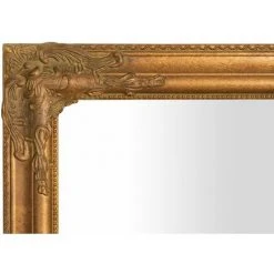 BISCOTTINI Miroir Mural à Accrocher Suspendu Vertical/horizontal L72xPR3xH180 Cm Finition Or Antique -Miroir Soldes Boutique 18527583 4