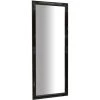 BISCOTTINI Miroir Mural à Accrocher Suspendu Pour Suspension Verticale/horizontale L72xPR3xH180 Cm Noir Brillant. -Miroir Soldes Boutique 18527588 1