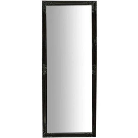 BISCOTTINI Miroir Mural à Accrocher Suspendu Pour Suspension Verticale/horizontale L72xPR3xH180 Cm Noir Brillant. 4 BISCOTTINI Miroir Mural à Accrocher Suspendu Pour Suspension Verticale/horizontale L72xPR3xH180 Cm Noir Brillant. – Image 2