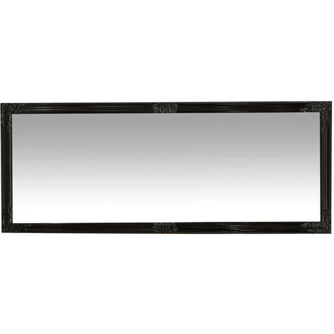 BISCOTTINI Miroir Mural à Accrocher Suspendu Pour Suspension Verticale/horizontale L72xPR3xH180 Cm Noir Brillant. 5 BISCOTTINI Miroir Mural à Accrocher Suspendu Pour Suspension Verticale/horizontale L72xPR3xH180 Cm Noir Brillant. – Image 3