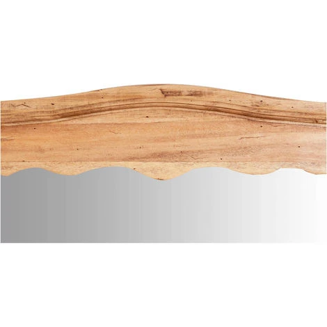BISCOTTINI Miroir Mural à Accrocher En Bois Massif De Tilleul Finition Naturelle L90 X PR5 X H83 Cm Made In Italy 5 BISCOTTINI Miroir Mural à Accrocher En Bois Massif De Tilleul Finition Naturelle L90 X PR5 X H83 Cm Made In Italy – Image 3