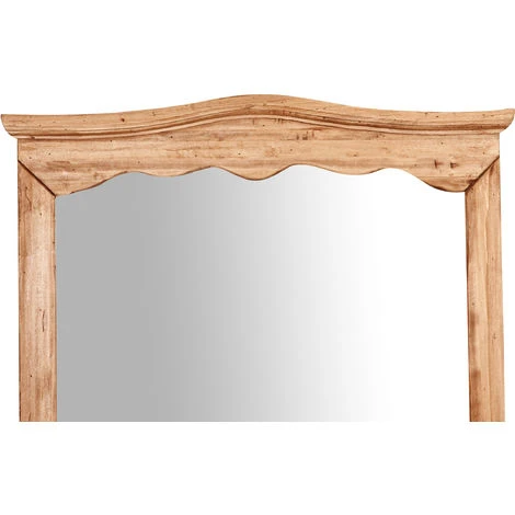 BISCOTTINI Miroir Mural à Accrocher En Bois Massif De Tilleul Finition Naturelle L80 XPR 5 X H103 Cm Made In Italy 6 BISCOTTINI Miroir Mural à Accrocher En Bois Massif De Tilleul Finition Naturelle L80 XPR 5 X H103 Cm Made In Italy – Image 4