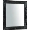 BISCOTTINI Miroir Mural à Accrocher Vertical/horizontal L64xPR4xH74 Cm Noir Brillant. 1 BISCOTTINI Miroir Mural à Accrocher Vertical/horizontal L64xPR4xH74 Cm Noir Brillant. -Miroir Soldes Boutique 18527943 1