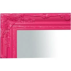 BISCOTTINI Miroir Mural à Accrocher Vertical/horizontal 64 X 4 X 74 Cm Fuchsia Brillant -Miroir Soldes Boutique 18527946 4