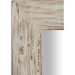 BISCOTTINI Miroir Mural à Accrocher Rectangulaire En Bois Massif De Tilleul Finition Crème L60 X PR3 XH 90 Cm Made In Italy 9 BISCOTTINI Miroir Mural à Accrocher Rectangulaire En Bois Massif De Tilleul Finition Crème L60 X PR3 XH 90 Cm Made In Italy -Miroir Soldes Boutique 18527976 3