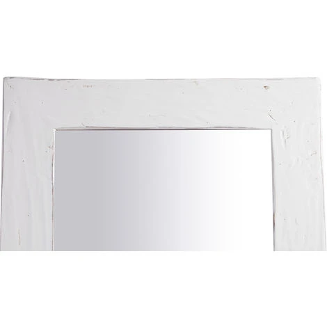 BISCOTTINI Miroir Mural à Accrocher Rectangulaire En Bois Massif De Tilleul Finition Blanche Patinée L60 X PR3 XH 180 Cm Made In Italy 6 BISCOTTINI Miroir Mural à Accrocher Rectangulaire En Bois Massif De Tilleul Finition Blanche Patinée L60 X PR3 XH 180 Cm Made In Italy – Image 4