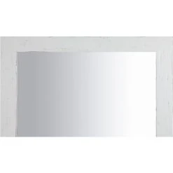 BISCOTTINI Miroir Mural à Accrocher Carré En Bois Massif De Tilleul Finition Blanche Patinée L100 X PR3 X H100 Cm Made In Italy 9 BISCOTTINI Miroir Mural à Accrocher Carré En Bois Massif De Tilleul Finition Blanche Patinée L100 X PR3 X H100 Cm Made In Italy -Miroir Soldes Boutique 18527996 4