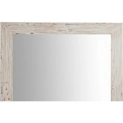 BISCOTTINI Miroir Mural à Accrocher Carré En Bois Massif De Tilleul Finition Verte L100 X PR3 X H100 Cm Made In Italy -Miroir Soldes Boutique 18527998 4