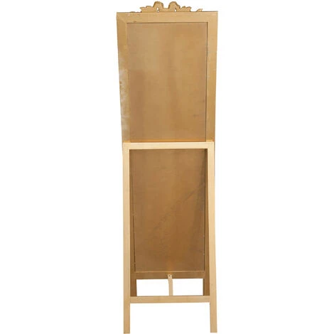 BISCOTTINI Miroir Au Sol Sur Pied L50xPR3xH175 Cm, Finition Dorée Antique 7 BISCOTTINI Miroir Au Sol Sur Pied L50xPR3xH175 Cm, Finition Dorée Antique – Image 5