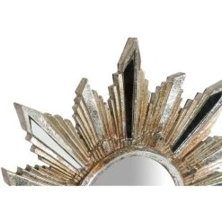 BISCOTTINI Miroir D'appui L28xPR2 5xH29 Cm Finition Argent Vieillie -Miroir Soldes Boutique 18529007 3