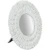 BISCOTTINI Miroir D'appui Finition Blanche Patinèe 21x3 Cm Diamètre 1 BISCOTTINI Miroir D'appui Finition Blanche Patinèe 21x3 Cm Diamètre -Miroir Soldes Boutique 18529009 1