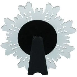 BISCOTTINI Miroir D'appui Finition Blanche Patinée L 24 XPR 2 X H24 Cm -Miroir Soldes Boutique 18529013 5