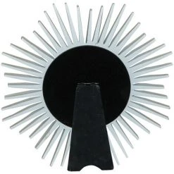 BISCOTTINI Miroir D'appui Finition Blanche Patinée L 24 X PR3 X H24 Cm -Miroir Soldes Boutique 18529016 5