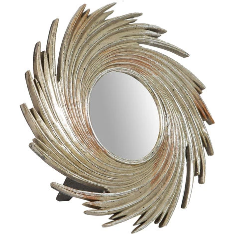 BISCOTTINI Miroir D'appui L24 XPR 1 5 X H24 Cm Finition Or Patinée 3 BISCOTTINI Miroir D'appui L24 XPR 1 5 X H24 Cm Finition Or Patinée