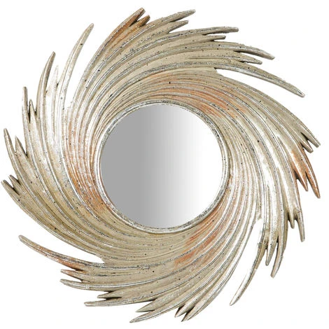 BISCOTTINI Miroir D'appui L24 XPR 1 5 X H24 Cm Finition Or Patinée 4 BISCOTTINI Miroir D'appui L24 XPR 1 5 X H24 Cm Finition Or Patinée – Image 2