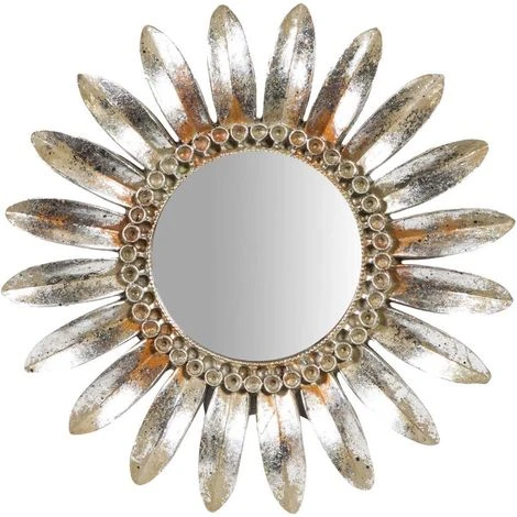 BISCOTTINI Miroir D'appui Finition Blanche Patinée L 23 X PR3 X H23 Cm 4 BISCOTTINI Miroir D'appui Finition Blanche Patinée L 23 X PR3 X H23 Cm – Image 2