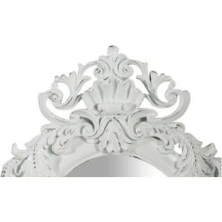 BISCOTTINI Miroir Mural à Accrocher Avec Finition Blanc Antique L37xPR6xH49 Cm 9 BISCOTTINI Miroir Mural à Accrocher Avec Finition Blanc Antique L37xPR6xH49 Cm -Miroir Soldes Boutique 18529072 3