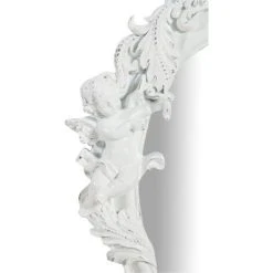 BISCOTTINI Miroir Mural à Accrocher Avec Finition Blanc Antique L37xPR6xH49 Cm 10 BISCOTTINI Miroir Mural à Accrocher Avec Finition Blanc Antique L37xPR6xH49 Cm -Miroir Soldes Boutique 18529072 4