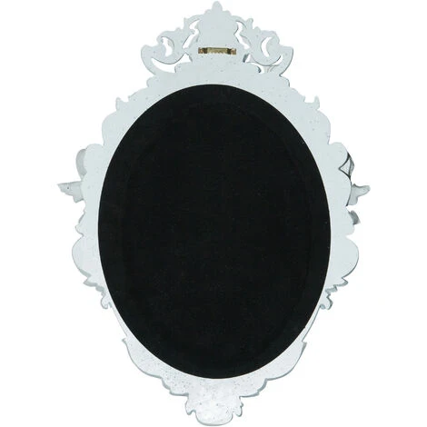 BISCOTTINI Miroir Mural à Accrocher Avec Finition Blanc Antique L37xPR6xH49 Cm 7 BISCOTTINI Miroir Mural à Accrocher Avec Finition Blanc Antique L37xPR6xH49 Cm – Image 5