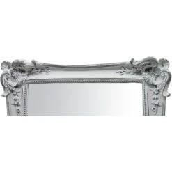 BISCOTTINI Miroir Avec Soutien Et à Accrocher Vertical/horizontal L31.5xPR3.5xH37 Cm Finition Argenté/blanc Antique 10 BISCOTTINI Miroir Avec Soutien Et à Accrocher Vertical/horizontal L31.5xPR3.5xH37 Cm Finition Argenté/blanc Antique -Miroir Soldes Boutique 18529112 4