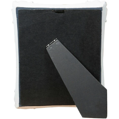 BISCOTTINI Miroir Avec Soutien Et à Accrocher Vertical/horizontal L31.5xPR3.5xH37 Cm Finition Argenté/blanc Antique 7 BISCOTTINI Miroir Avec Soutien Et à Accrocher Vertical/horizontal L31.5xPR3.5xH37 Cm Finition Argenté/blanc Antique – Image 5