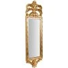 BISCOTTINI Miroir Mural à Accrocher En Bois Finition Feuille Or Vieilli Aux Dimensions L19 XPR3 XH65 Cm Made In Italy -Miroir Soldes Boutique 18529539 1