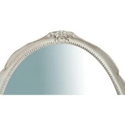 BISCOTTINI Miroir Mural à Accrocher En Bois Affichage Verticale/horizontale Finition Blanche Vieillie Aux Dimensions L43 XPR3,5 XH61 Cm M -Miroir Soldes Boutique 18529570 4