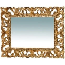 BISCOTTINI Miroir Mural à Accrocher En Bois Finition Feuille Le Vieilli Aux Dimensions L82 XPR6 XH101 Cm Made In Italy 9 BISCOTTINI Miroir Mural à Accrocher En Bois Finition Feuille Le Vieilli Aux Dimensions L82 XPR6 XH101 Cm Made In Italy -Miroir Soldes Boutique 18529577 3