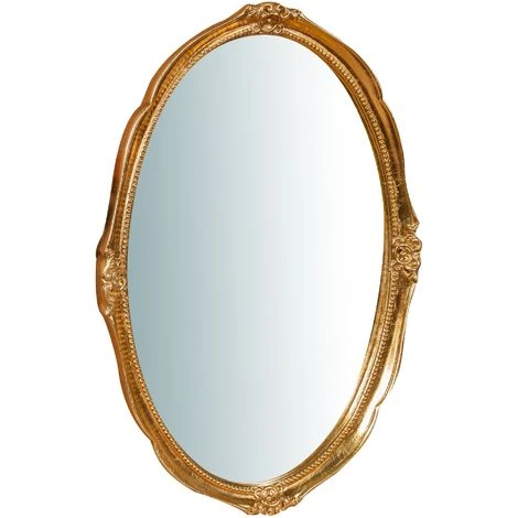 BISCOTTINI Miroir Mural à Accrocher En Bois Affichage Verticale/horizontale Finition Or Vieilli Aux Dimensions L43 XPR4 XH61 Cm Made In It 3 BISCOTTINI Miroir Mural à Accrocher En Bois Affichage Verticale/horizontale Finition Or Vieilli Aux Dimensions L43 XPR4 XH61 Cm Made In It