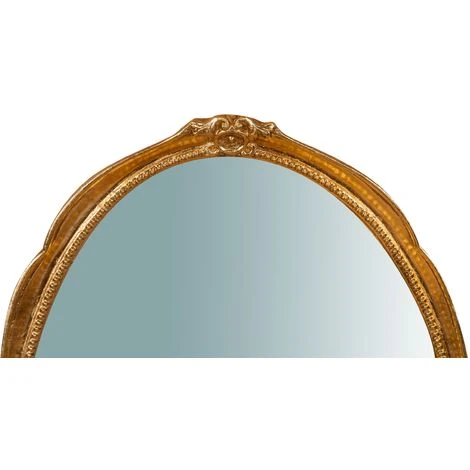 BISCOTTINI Miroir Mural à Accrocher En Bois Affichage Verticale/horizontale Finition Or Vieilli Aux Dimensions L43 XPR4 XH61 Cm Made In It 6 BISCOTTINI Miroir Mural à Accrocher En Bois Affichage Verticale/horizontale Finition Or Vieilli Aux Dimensions L43 XPR4 XH61 Cm Made In It – Image 4