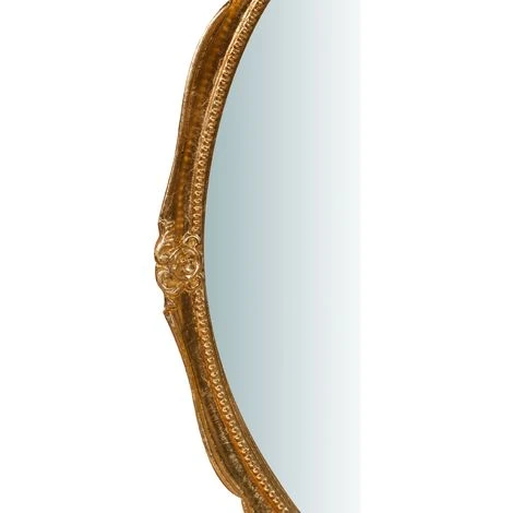 BISCOTTINI Miroir Mural à Accrocher En Bois Affichage Verticale/horizontale Finition Or Vieilli Aux Dimensions L43 XPR4 XH61 Cm Made In It 7 BISCOTTINI Miroir Mural à Accrocher En Bois Affichage Verticale/horizontale Finition Or Vieilli Aux Dimensions L43 XPR4 XH61 Cm Made In It – Image 5