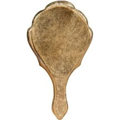 BISCOTTINI Miroir à La Main En Bois Finition Feuille Or Vieilli Aux Dimensions L11 XPR1,5 XH20 Cm Made In Italy 9 BISCOTTINI Miroir à La Main En Bois Finition Feuille Or Vieilli Aux Dimensions L11 XPR1,5 XH20 Cm Made In Italy -Miroir Soldes Boutique 18529587 4