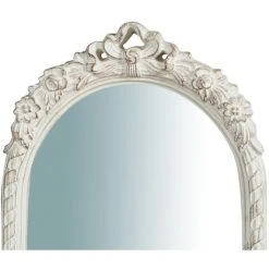 BISCOTTINI Miroir Mural à Accrocher En Bois Finition Blanche Vieillie Aux Dimensions L28XPR3,5XH69 Cm Made In Italy 8 BISCOTTINI Miroir Mural à Accrocher En Bois Finition Blanche Vieillie Aux Dimensions L28XPR3,5XH69 Cm Made In Italy -Miroir Soldes Boutique 18529595 3
