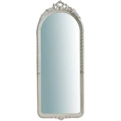 BISCOTTINI Miroir Mural à Accrocher En Bois Finition Blanche Vieillie Aux Dimensions L40XPR5,5X98 Cm Made In Italy 8 BISCOTTINI Miroir Mural à Accrocher En Bois Finition Blanche Vieillie Aux Dimensions L40XPR5,5X98 Cm Made In Italy -Miroir Soldes Boutique 18529605 2