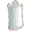 BISCOTTINI Miroir Mural à Accrocher En Bois Finition Blanche Vieillie Aux Dimensions Made In Italy -Miroir Soldes Boutique 18529606 1