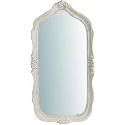 BISCOTTINI Miroir Mural à Accrocher En Bois Finition Blanche Vieillie Aux Dimensions L32XPR2XH61 Cm Made In Italy 7 BISCOTTINI Miroir Mural à Accrocher En Bois Finition Blanche Vieillie Aux Dimensions L32XPR2XH61 Cm Made In Italy -Miroir Soldes Boutique 18529608 2