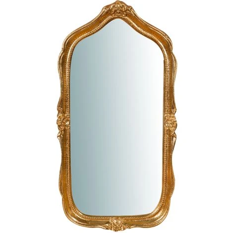 BISCOTTINI Miroir Mural à Accrocher En Bois Finition Or Vieilli Aux Dimensions L32XPR4XH61 Cm Made In Italy 4 BISCOTTINI Miroir Mural à Accrocher En Bois Finition Or Vieilli Aux Dimensions L32XPR4XH61 Cm Made In Italy – Image 2