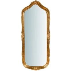 BISCOTTINI Miroir Mural à Accrocher En Bois Finition Feuille Or Vieilli Aux Dimensions L33XPR3XH79 Cm Made In Italy 8 BISCOTTINI Miroir Mural à Accrocher En Bois Finition Feuille Or Vieilli Aux Dimensions L33XPR3XH79 Cm Made In Italy -Miroir Soldes Boutique 18529637 2