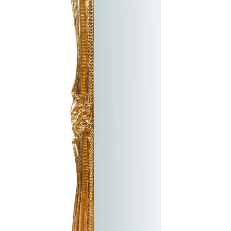 BISCOTTINI Miroir Mural à Accrocher En Bois Finition Feuille Or Vieilli Aux Dimensions L33XPR3XH79 Cm Made In Italy 6 BISCOTTINI Miroir Mural à Accrocher En Bois Finition Feuille Or Vieilli Aux Dimensions L33XPR3XH79 Cm Made In Italy – Image 4