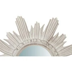 BISCOTTINI Miroir Mural à Accrocher En Bois Finition Feuille Blanche Vieillie Aux Dimensions L43XPR4XH43 Cm Made In Italy 7 BISCOTTINI Miroir Mural à Accrocher En Bois Finition Feuille Blanche Vieillie Aux Dimensions L43XPR4XH43 Cm Made In Italy -Miroir Soldes Boutique 18529647 3