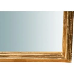 BISCOTTINI Miroir Mural à Accrocher Vertical/horizontal En Bois Finition Feuille D'or Antique L42XPR4XH90 Cm Made In Italy -Miroir Soldes Boutique 18545719 5