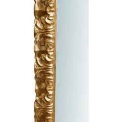 BISCOTTINI Miroir Mural à Accrocher Vertical/horizontal En Bois Finition Feuille D'or Antique L70XPR5XH90 Cm Made In Italy 11 BISCOTTINI Miroir Mural à Accrocher Vertical/horizontal En Bois Finition Feuille D'or Antique L70XPR5XH90 Cm Made In Italy -Miroir Soldes Boutique 18545727 5