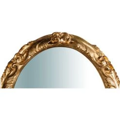 BISCOTTINI Miroir Mural à Accrocher Vertical/horizontal En Bois En Finition Antique D'or De Feuille L98XPR7XH78 Cm Made In Italy 9 BISCOTTINI Miroir Mural à Accrocher Vertical/horizontal En Bois En Finition Antique D'or De Feuille L98XPR7XH78 Cm Made In Italy -Miroir Soldes Boutique 18545732 3