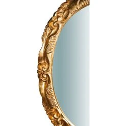 BISCOTTINI Miroir Mural à Accrocher Vertical/horizontal En Bois En Finition Antique D'or De Feuille L98XPR7XH78 Cm Made In Italy 11 BISCOTTINI Miroir Mural à Accrocher Vertical/horizontal En Bois En Finition Antique D'or De Feuille L98XPR7XH78 Cm Made In Italy -Miroir Soldes Boutique 18545732 5