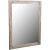 BISCOTTINI Miroir Mural à Accrocher En Bois Massif L90XPR3XH120 Cm -Miroir Soldes Boutique 18545748 1