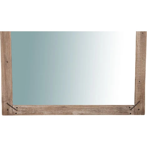 BISCOTTINI Miroir Mural à Accrocher En Bois Massif RUSTICO QUADRATO 6 BISCOTTINI Miroir Mural à Accrocher En Bois Massif RUSTICO QUADRATO – Image 4